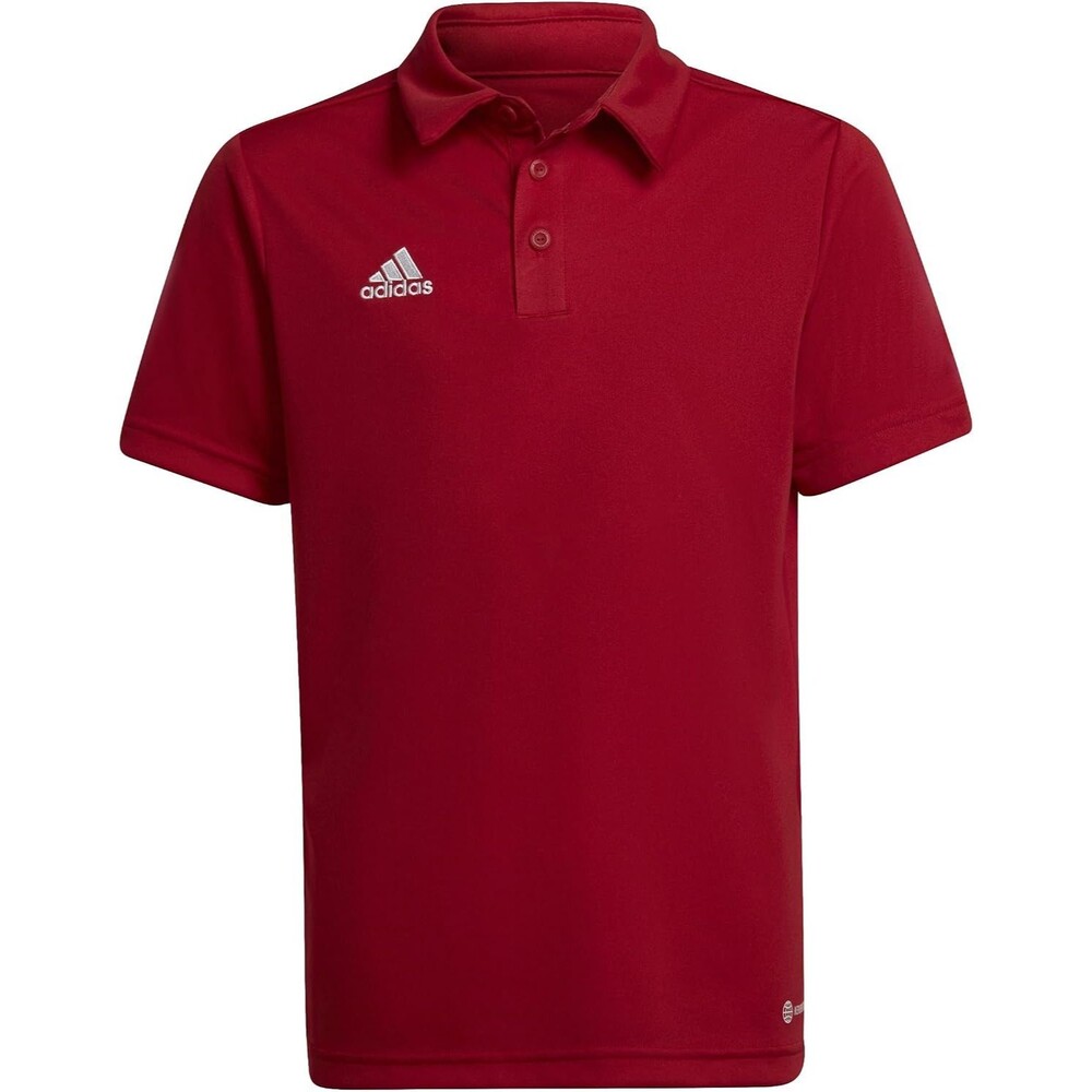 adidas Boys' Entrada 22 Polo Shirt Team Power Red Size M